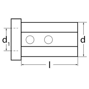 TECWERK Reduzierbuchse - Bohrungs- 12 mm Auÿen- 25 mm Einspannl?nge 46 mm – Bild 3