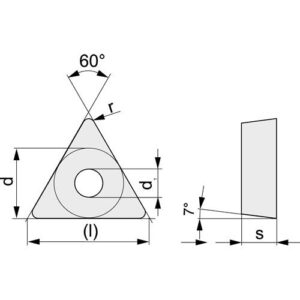 TECWERK Wendeschneidplatte - TCMT110204-M UNI – Bild 3
