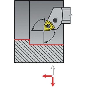 TECWERK Bohrstange - A25R-PWLNL 08 links vernickelt – Bild 3