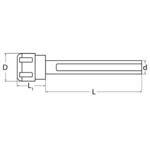 TECWERK Spannzangenfutter - Spann- 1-10 mm Schaft- 16 mm – Bild 3