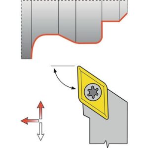 TECWERK Klemmdrehhalter - SDJCL1212F11 links vernickelt – Bild 3