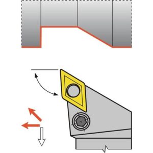 TECWERK Klemmdrehhalter - PDJNR1616H11 rechts vernickelt – Bild 3
