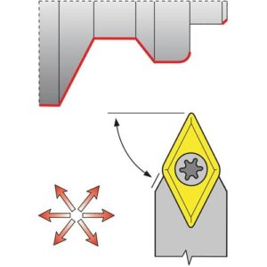 TECWERK Klemmdrehhalter - SDNCN2525M11 vernickelt – Bild 3