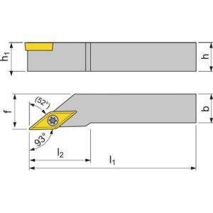 TECWERK Klemmdrehhalter - SVJBL2020K16 links vernickelt – Bild 3