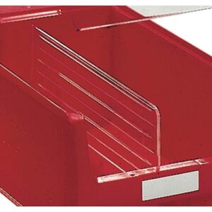 TECWERK L?ngsteiler - fr Sichtlagerkasten MK3Z PS glasklar – Bild 1