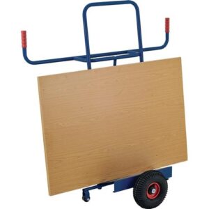 TECWERK Plattenkarre - H?he 1440 mm Aufl.-L500xB200mm Bereifung Luft – Bild 3