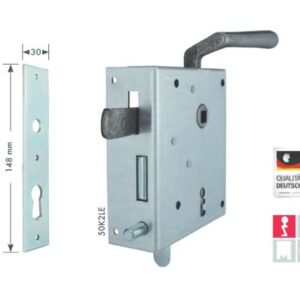 Knebeldrückerschloss 50 K LE links einwärts BB – Bild 1