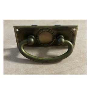 Jado Möbelgriffe Blech  - 70 x 30 mm brüniert ohne Schlüsselloch – Bild 1