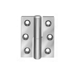 Prämeta Aufsatzbänder gerade - 50 mm 601-50 N rechts vernickelt – Bild 1