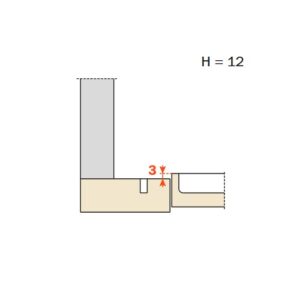 SaliceTopfscharnier für kleine Stollen - mit Feder zum anschrauben T 52 – Bild 5