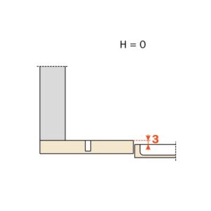 Salice Topfscharnier für Stollen T 48 - lange Ausführung mit Dämpfer 2 stufig T 48 mm – Bild 3