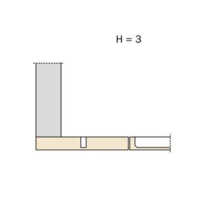 Salice Topfscharnier für Stollen T 48 - lange Ausführung mit Dämpfer 2 stufig T 48 mm – Bild 4
