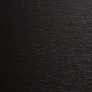 Flachleiste foliert selbstklebend Dekor - 60 mm schwarzbraun Stab 6000 mm – Bild 2