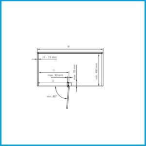 CORNERSTONE-Maxx Tablar,  - 2x 500er-R, Planero lavagrau – Bild 2