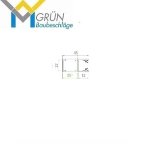 Schienen Vorbauelemente