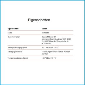 Bosig Comb 600 Dichtband Rolle 10 mtr - 15 x 3 - 5 mm Fuge – Bild 2