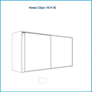 Hawa Laufgarnitur Hawa Clipo 16 - Clipo 16 H IS, für 2 Türen – Bild 1