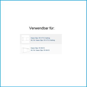Hawa Garnitur Türmitnehmer Clipo 16 - H IS/MS – Bild 3