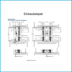 Hawa Concepta III 25/35 Push  - Grundgarnitur links – Bild 2