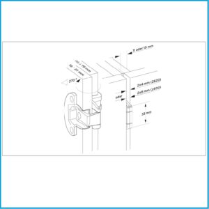 Prämeta Topf Serie 2000 - 45 mm zum Clipsen Teilenummer 2860 – Bild 3