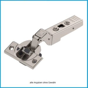 Blum Winkelscharnier +20° aufschlagend mit Blumotion - 79B9555 Clip top zum Schrauben – Bild 1