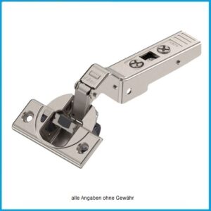 Blum Winkelscharnier +30° aufschlagend mit Blumotion - 79B9556 Clip top zum Schrauben – Bild 1