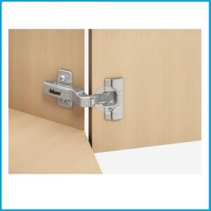 Blum  Winkelscharnier +45° halb aufschlagend mit Blumotion - 79B9658 Clip top zum Schrauben – Bild 2