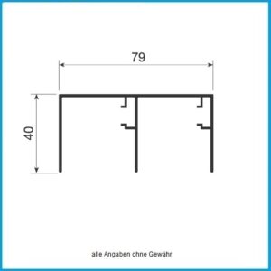 Indaux Junior 6 Oberes Laufprofil - 4200 mm Nr. 715.542.516 – Bild 1