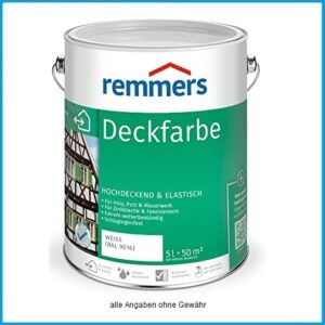 Remmers Deckfarbe  - 0,75 Liter anthrazit – Bild 1
